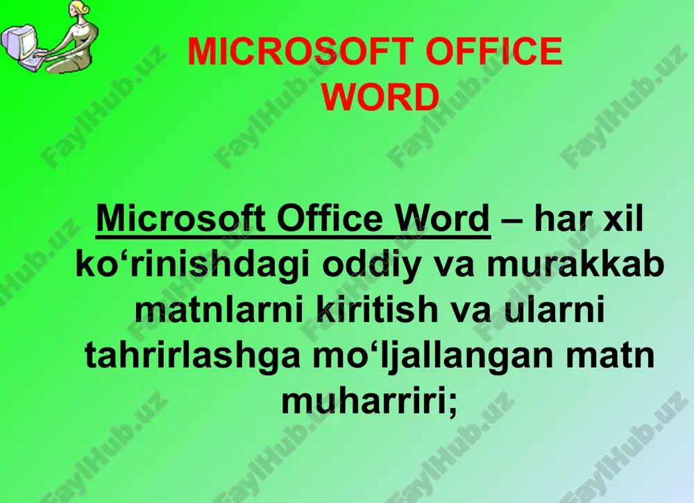 microsoft office word - Page 2