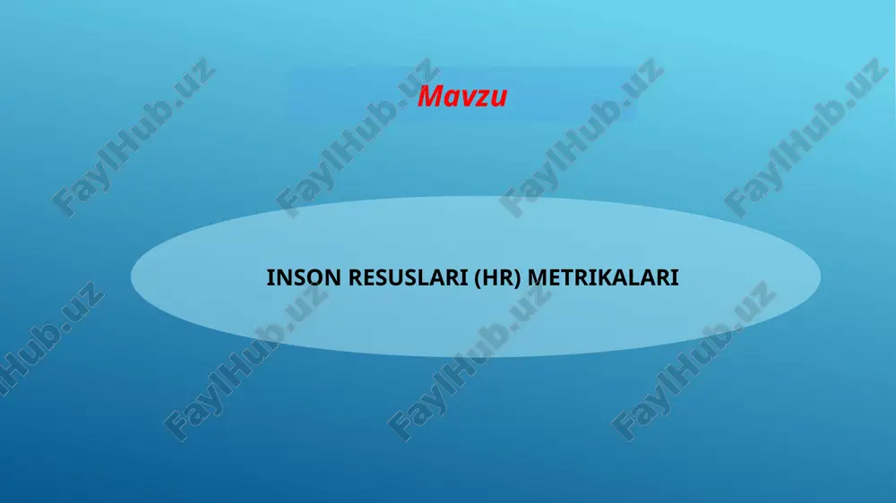 ishda yordam beradi. shuningdek, ular mashg'ulotlardagi kamchiliklarni aniqlaydilar, shuning uchun ishlash darajasini saqlab qolish uchun yordam ko'rsatilishi mumkin. inson resurslari ko'rsatkichlari ishchilar tashkilotdagi maqsadlariga erishish uchun ishlashlari kerak bo'lgan hamma narsaga ega bo'lishini ta'minlashda juda foydali. bu butun biznes uchun muvaffaqiyatga olib keladi. bundan tashqari, hr ko'rsatkichlari ishchilarni rag'batlantiradi. ular xodimlarga duch keladigan muammolarni tushunishga va ularni o'z vaqtida hal qilishga yordam beradi. pulse so'rovlari va boshqalar xodimlarning o'z ishlaridan mamnunligini va ishda hech qanday muammoga duch kelmasligini tushunishga yordam beradi. hr asosiy ko'rsatkichlari yuqori samaradorlik va samaradorlikka yordam berish uchun ishchi kuchi uchun barqaror ish muhitini yaratishda muhim rol o'ynaydi hr mertikalarining turlari absence rate yo'qlik darajasi bu stavka - xodimning oldindan ogohlantirmasdan ishda bo'lmagan kunlar soni. bu allaqachon tasdiqlangan ta'tilni bir muddat o'z ichiga olmaydi. cost per hire ijaraga olish narxi har qanday kompaniya uchun bu yangi xodimni yollashning o'rtacha qiymati. employee satisfaction xodimlarning qoniqishi. bu xodimlar o'z …