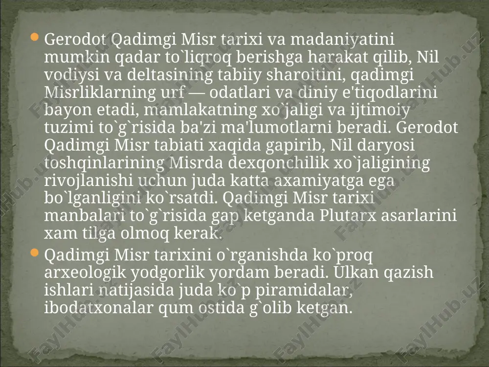 odatxonaning fronton va metoplariga ishlangan haykallarda ham, alohida-alohida ishlangan haykallarda ham kim tasvirlanishi, nima tasvirlanishidan qat'i nazar, grek san'atkorlari zamonaviy masalalarni ko'tarib chiqish, unga real mazmun kiritish va eng muhimi, polis ahlida o'z yurtiga sodiqlik kayfiyatini uyg'otish bo'ldi. insonning aql-zakovati va qudratini ulug'lab, unda o'z kuchiga ishonch hosil qildirishga harakat qildi. yuqori klassika davrida afina akropoli o'zining tugal ko'rinishini egalladi. perikl tashabbusi bilan afinaning ichki qal'asi - akropol qayta tiklandi. bu qal'a eron-grek urushida vayron bo'lgan edi. eramizdan avvalgi v asrning uchinchi choragida bu erda oq marmardan yasalgan grek me'morligining iodir durdonalari bo'lgan parfenon, katta darvozaxona - propiley, qanotsiz g'alaba ma'budasi nikega atab qurilgan ibo­datxona (niki apteros) qad ko'tardi. eramizdan avvalgi 447-438 yillarda me'morlar iktin va kallikrat tomonidan qurilgan bu ibodatxona afinaliklarning xazinasini saqlash uchun xizmat qilgan. parfenon ibodatxonasining bezak va haykallari esa davrning buyuk haykaltaroshi, periklning yaqin safdoshi fidiy rahbarligida bajarilgan. parfenon akropoldagi eng baland binodir. bino uchun, asosan, …