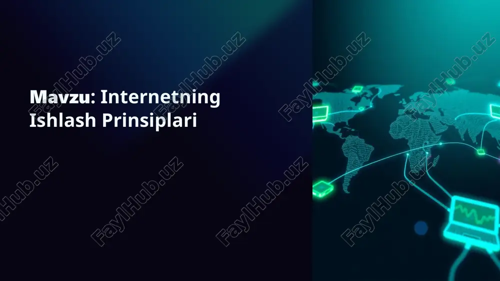 internetning ishlash prinsiplari - Page 2