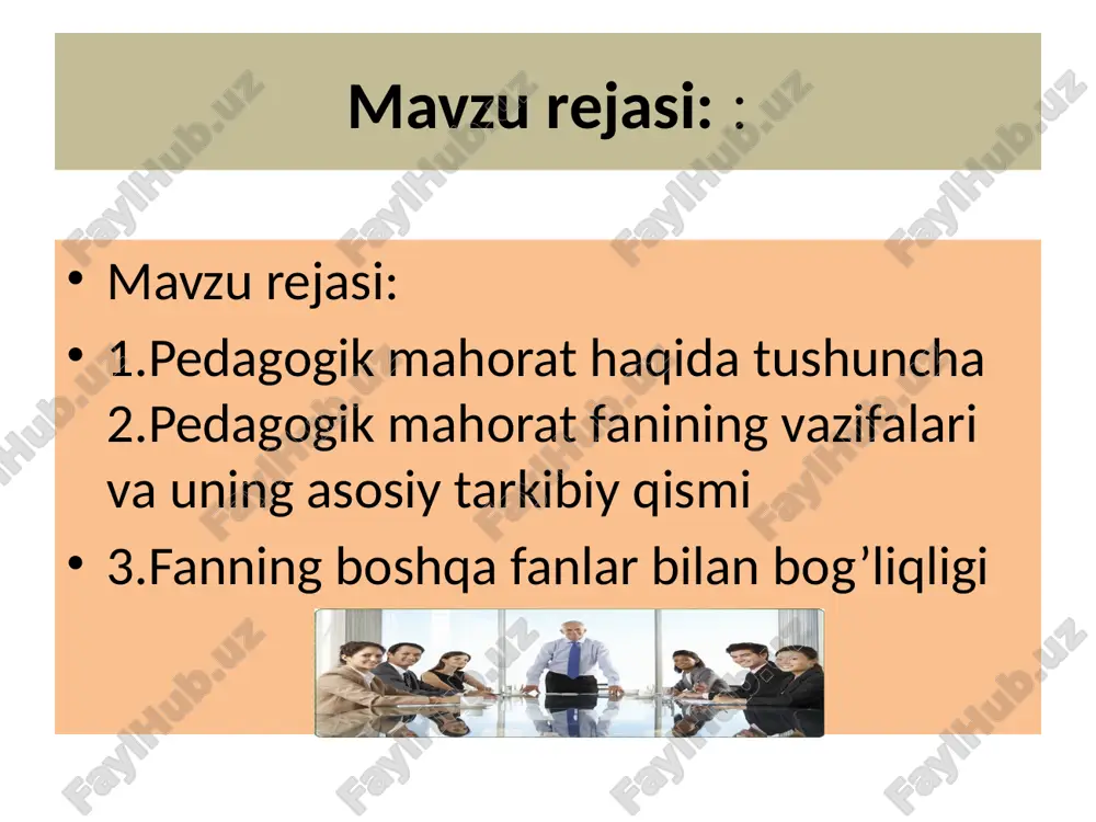 pedagogik mahorat fanining maqsad va vazifalari - Page 2