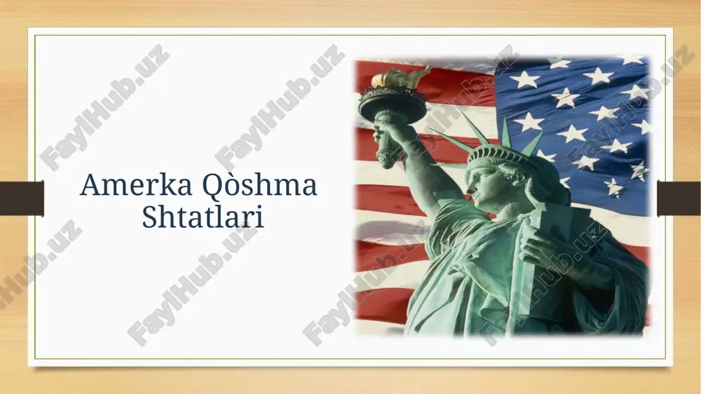 yoti jadal rivojlana boshladi. 1867-yilda aqsh chor rossiyasidan alyaska va aleut orollarini sotib oldi; 19-asr oxirida filippin, gavayi, puerto-riko va boshqalarni, 1903-yilda panama kanali zonasini qoʻlga kiritdi. ikki asr boʻsagʻasida aqshga koʻchib kelishning yangi toʻlqini boshlandi. muhojirlarning aksariyati janubi-sharqiy yevropadan edi. birinchi jahon urushi davri (1914- 18)da aqsh avvaliga betaraflik mavqeida turdi, 1917-yil aprelda antanta tomonida turib harakat qildi. urushdan keyin aqsh iqtisodiy yuksalish davriga kirdi. ammo tez orada iqtisodiy inqiroz (1929-33) boshlanib, ishsizlik kuchaydi (1933-yilda 17 million ishsiz bor edi), korxonalar sindi, ishlab chiqarish keskin pasaydi. inqiroz sharoitida franklin d. roosevelt (1933-45-yillarda aqsh prezidenti) boshchiligidagi demokratik partiya maʼmuriyati hokimiyat tepasiga keldi. uning tashabbusi bilan bir qancha ijtimoiy-iqtisodiy tadbirlar amalga oshirildi, „yangi yoʻl“ deb atalgan bu yoʻl aqshni inqirozdan olib chiqish maqsadini koʻzlar edi. 1941-yilda yaponiya amerikaning pearl harbor harbiy-dengiz bazasiga hujum qilganidan keyin aqsh ikkinchi jahon urushiga qoʻshildi va adolf hitlerga qarshi koalitsiya tomoniga oʻtdi. amerika qurolli kuchlari asosan …