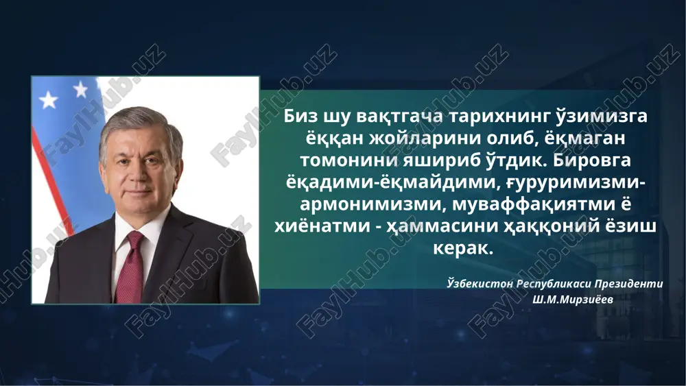 7.png ppt/media/image18.png ppt/media/image19.png ppt/media/image20.png ppt/media/image21.png ppt/media/image22.png ppt/media/image23.png ppt/media/image24.png ppt/media/image25.png ppt/media/image26.png ppt/media/image3.png ppt/media/image4.png ppt/media/image5.png ppt/media/image6.png ppt/media/image7.png ppt/media/image8.png ppt/media/image9.png ppt/slides/slide10.xml ppt/slides/slide11.xml ppt/slides/slide12.xml ppt/slides/slide13.xml ppt/slides/slide14.xml ppt/slides/slide15.xml ppt/slides/slide16.xml ppt/slides/slide2.xml ppt/slides/slide9.xml [content_types].xml _rels/.rels docprops/custom.xml e'tiboringiz uchun raxmat! “katta terror” davrida q atag'on qilingan yurtdoshlar. gulag (glavnoe upravlenie lagerey) tizimi qamoqxonalari qatag'onning eng yuqori bosqichga ko'tarilgan davri 1937-1938 yillarni o'z ichiga olib, “ katta terror” nomi bilan moziyga muhrlandi. ushbu siyosat natijasida minglab yurtdoshlarimiz qatag'on qilichidan o'tkazildi, gulag qamoqxonalariga tashlandi. ularning oila a'zolari ne-ne kulfatlaru, ne-ne azoblar, iztirob va zo'ravonliklarga duchor qilindi. “o'zbekiston respublikasi vazirlar mahkamasi huzuridagi qatag'on qurbonlari xotirasi davlat muzeyi va hududlardagi oliy ta'lim muassasalari tuzilmasida qatag'on qurbonlari xotirasi muzeylarini tashkil etish chora-tadbirlari to'g'risida”gi 936-sonli qarori asosida 14 ta hududdagi oliy ta'lim muassasalari tuzilmasida qatag'on qurbonlari xotirasi muzeylari faoliyat boshladi. mustaqillik yillarida qatag'on qurbonlari xotirasining abadiylashtirilishi “ bu muzey – muzeylarning muzeyi bo'lishi kerak !”, “ bu kabi muzeylar har bir viloyat markazlarida , …