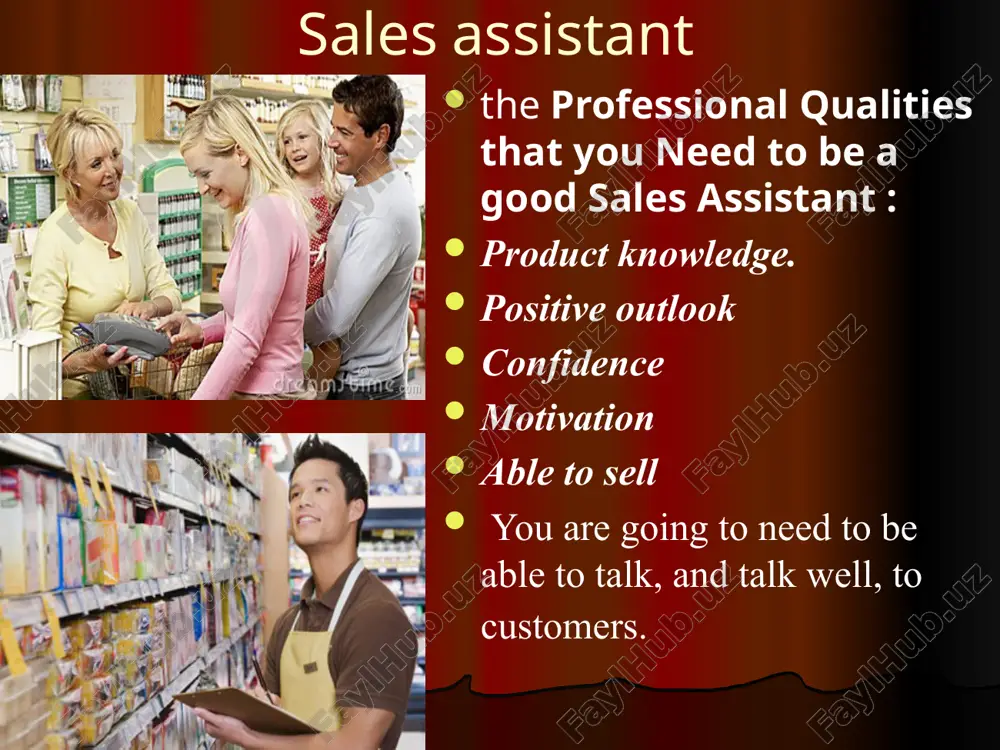sales assistant - Page 2