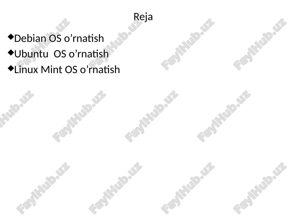 a swap xotiradan tezkor xotira sifatida foydalaniladi. swap xotira uchun 300-400 mb joy ajratish kifoyadir. ushbu holatda diskdagi bor joy ko’rsatiladi bunda biz o’zimizga kerakli o’lchamni kiritishimiz kerak bo’ladi. yuqorida aytganimizday swap xotira uchun 300-400 mb yetarlidir shuning uchun 0.6 gb joy ajratdik. hosil qilinayotgan bo’lim birlamchi bo’lishi shart. fayl sistemasi swap bo’ldi. birinchi bo’lim tugagandan so’ng yana xotiraning foydalanilmagan qismiga qaytish uchun kerakli buyuruq tanlanadi. ikkinchi bo’lim asosiy bo’lim bo’lib ot shu bo’limga o’rnaliladi shuning uchu bu bo’lim xotiraning qolgan qismining 90% ni egallaydi u ham huddi swap kabi birlamchi bo’lib hosil qilish o’rni boshida bo’ladi. fayl sistemasi swapdan farqli ravishda reiserfs bo’ladi. qattiq diskning uchinchi bo’limi qolgan hamma xotira hajmini o’z ichiga olib home katalogi uchun, u ham huddi yuqoridagi ikki bo’lim kabi birlamchi bo’lib faqat fayl sistemasi reiserfs, montirovka nuqtasi /home katologi bo’ladi. uchinchi bo’lim ham tugagandan keyin belgilangan buyuruq bilan orqaga qaytiladi va diskni bo’limlarga bo’lish …