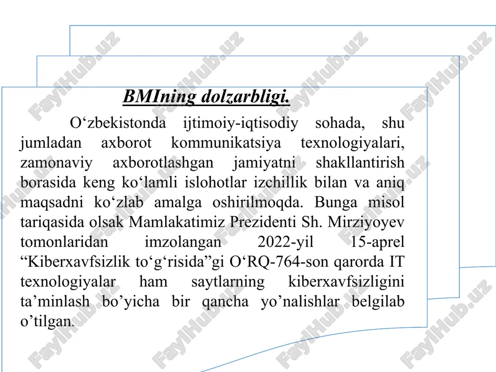 1.1. web texnologiyalarning imkoniyatlari va ularning tahlili 1.2. umumta’lim maktablarida python dasturlash tilini o‘qitishda qo‘yiladigan talablar 1.3. umumta’lim maktablarida python dasturlash tilini o‘qitishda web texnologiyalardan foydalanishda texnik vositalar tahlili ii.bob. umumta’lim maktablarida python dasturlash tilini o‘qitishda web texnologiyalardan foydalaniladigan dasturiy vositalar tahlili 2.1. python dasturlash tilini o‘qitishda web texnologiyalardan foydalanishda dasturiy vositalar tahlili 2.2. umumta’lim maktablarida python dasturlash tilini o‘qitishda web sayt ishlab chiqish python dasturlash tilini o‘qitishda web texnologiyalardan foydalanishda dasturiy vositalar tahlili umumta’lim maktablarida python dasturlash tilini o‘qitishda web sayt ishlab chiqish umumta’lim maktablarida python dasturlash tilini o‘qitishda ishlab chiqilgan veb saytning bosh sahifasi. umumta’lim maktablarida python dasturlash tilini o‘qitishda ishlab chiqilgan veb saytning bosh sahifasi yozilish kod qismi. mavzular sahifasining ko’rinishi mavzular sahifasining tayyorlanish bosqichi iii-bob umumta’lim maktablarida python dasturlash tilini o‘qitishda web texnologiyalardan foydalanish metodikasi 3.1. umumta’lim maktablarida python dasturlash tilini o‘qitishda ishlab chiqilgan web saytdan foydalanish bosqichlari 3.2. umumta’lim maktablarida python dasturlash tilini o‘qitishda web …