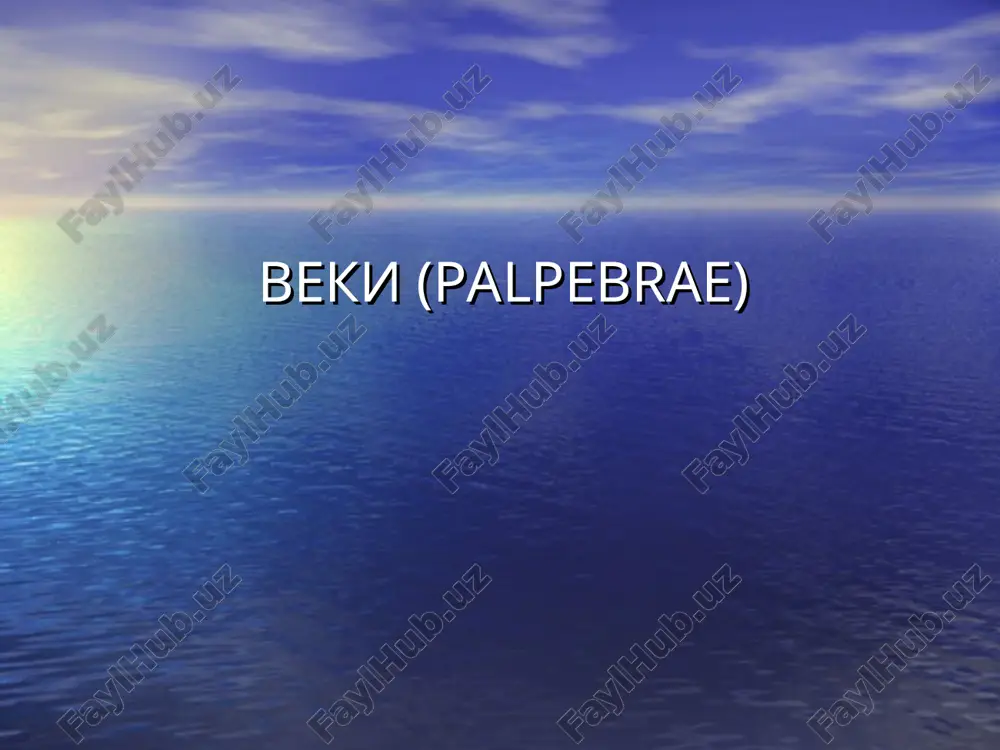 iruyutsya glazodvigatelnim nervom, srednyaya ee chast simpaticheskim nervom. pri paraliche simpaticheskogo nerva nablyudaetsya nebolshoy ptoz, pri paraliche glazodvigatelnogo nerva privodyat k polnomu opusheniyu veka. anatomiya slyoznix organov slyoznaya sistema slyoznaya sistema delitsya na dve chasti: slyozoprodutsiruyushuyu chast slyozootvodyashuyu chast slyoznaya sistema slyozoprodutsiruyushaya chast predstavlena: 1.slyoznoy jelezoy 2.melkimi dobavochnimi jelyozkami krauza i volfringa slyozoprodutsiruyushaya chast slyozootvodyashaya chast predstavlena: 1.slyoznie tochki 2.slyoznie kanaltsi 3.slyozniy meshok 4.slyozno-nosovoy kanal slyozootvodyashaya chast slyoznaya jeleza raspolagaetsya v verxney narujnoy chasti glaznitsi, sootvetstvuyushey kostnoy vpadine pozadi tarzo-orbitalnoy fastsii, za neskolko navisayushim zdes kostnim kraem glaznitsi v samoy slyoznoy jeleze razlichayut dve chasti: 1.bolshuyu, verxnyuyu orbitalnuyu (pars orbitalis glandulae lacrymalis) 2.menshuyu, nijnyuyu – palpebralnuyu (pars palpebralis glandulae lacrymalis). 3.eti chasti soedineni uzkim peresheykom (isthmus); svyazochniy apparat predstavlen: 1 lig. suspensorium glandulae lacrymalis; 2.lig. retinens glandulae lacrymalis 3.retinaculum inferius; svyazki lokvuda. slyoznaya jeleza innerviruetsya: 1.parasimpaticheskaya ot litsevogo nerva: 2.simpaticheskaya innervatsiya ot spleteniya vnutrenney sonnoy arterii innervatsiya sekretornie volokna dlya …