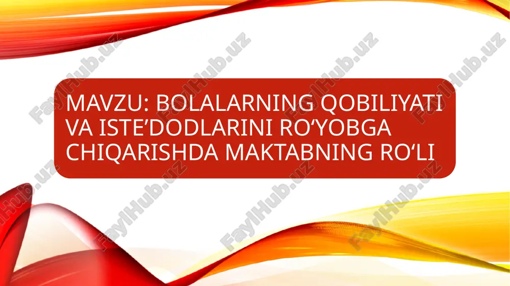 niyatlar nihoyatda kengayib bugungi kunda davlatimiz siyosatining muhim ustuvor yo‘nalishlaridan biriga aylanib bormoqda. jumladan uzluksiz ta’limning dastlabki bo‘g‘ini hisoblangan maktabgacha ta’lim sohasining ayni paytdagi rivojlanishi buning yorqin isbotidir. maktabgacha ta’limning bosh maqsadi bolalarni maktabdagi o‘qishga tayyorlash, ularni sog‘lom har tomonlama rivojlangan mustaqil shaxs bo‘lib shakllantirish, milliy va umumbashariy qadriyatlar ruhida tarbiyalangan barkamol shaxsni voyaga yetkazishdan iboratdir. shu boisdan ham maktabgacha ta’lim bola hayotining muhim davrlaridan biri hisoblanadi. ayni davrdagi maktabgacha ta’lim muassasalari avvalgisidan butkul farq qiladi. agar bolalar uchun ota-onalar ko‘proq ijodiy xususiyatlarga ega bo‘lgan "ideal qahramon" bo‘lsa, ayniqsa samarali bo‘ladi. aslini olganda “ijodkorlik” - bu har xil turdagi ijodiy faoliyatning muvaffaqiyatini belgilaydigan shaxsning individual fazilatlari. maktabgacha yoshdagi bolalarning ijodiy qobiliyatlarini rivojlantirish bo‘yicha mashg‘ulotlar bolaning shaxsini shakllantirishda muhim ahamiyat kasb etadi. ushbu sohada olimlar va psixologlar tomonidan olib borilgan barcha tadqiqotlar, ijod qobiliyatiga ega bo‘lgan bolalarning yanada barqaror ruhga ega ekanligi, ular bilan muloqot qilish va do‘stona munosabatda bo‘lishlarini isbotlaydi. …