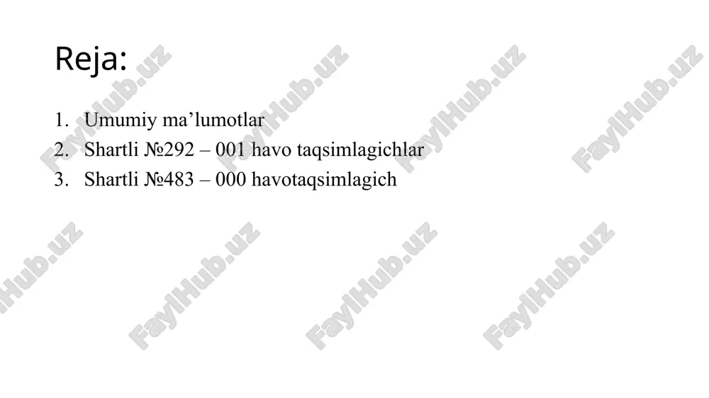 a ega bo`lishi mumkin. bosim relesining vazifasi, havo taqsimlagichlarnikidek, lekin faqat u havo taqsimlagich bilan aniqlanadigan tormoz silindrlarida siqilgan havo jarayonlarini takrorlaydi yoki bir vaqtning o`zida bu bosimni kichik yoki katta tomonga o`zgartiradi. ko`chma tarkibda havo taqsimlagichlarning quyidagi turlari qo`llaniladi: – yo`lovchi vagon va lokomotivlarda – noto`g’ri ta’sir qiluvchi; – xalqaro aloqa yo`lovchi vagonlarida – pog’onali bo`shatiladigan to`g’ri ta’sir qiluvchi; – er200 tezkor poezdlarning vagonlarida – pog’onasiz bo`shatiladigan to`g’ri ta’sir qiluvchi; – yuk vagonlari va lokomotivlarida – bo`shatishning pog’onasiz (ravon) va pog’onali (tog’li) rejimlari bilan to`g’ri ta’sir qiluvchi. shartli №292 – 001 havo taqsimlagichlar 1 – magistralni qo`shimcha razryadkasi uchun; 2 – qo`shimcha razryadka kamerasini (kdr) atmosfera bilan ulash uchun; 3 – xizmat tormozlashda tormoz silindrini to`ldirish uchun; 4, 10 – kdr kamerasini bo`shatishda atmosfera bilan ulash uchun; 5 – tormoz silindrini atmosfera bilan ulash uchun; 6 – favqulodda tormozlashda zahira rezervuarni tormoz silindri bilan ulash uchun; 8, 11, 16 …