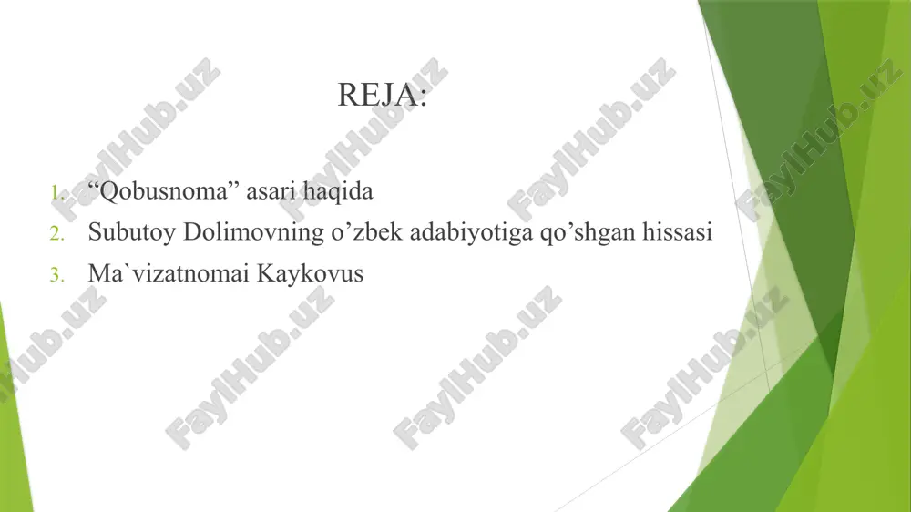 va ilm jamiyat taraqqiyotining asosiy omillari deb qaraladi. odamlar 3 guruhga boʻlinib, ularning jamiyatda tutgan oʻrni belgilanadi; odamlarning fazilatlari ham 3 guruhga boʻlinadi: aqllilik, haqgoʻylik, juvonmardlik. “qobusnoma” asari 1965, 1973 va 1986-yillarda adabiyotshunos olim subutoy dolimov say-harakatlari bilan 3 marotaba nashrdan chiqarilgan. ushbu nashrlarda asarning baʼzi boblari davlat mafkurasiga zidligi tufayli qisqartirishga uchraganligi taʼkidlanadi. 1994-yil “istiqlol” nashriyoti tomonidan, 2019-yilda esa “oʻqituvchi” nashriyoti tomonidan qayta nashr etilgan. subutoy dolimov o’zbek adabiyotshunosligi va pedagogikasi taraqqiyotiga salmoqli hissa qo’shgan zahmatkash olim hisoblanadi. u xorazm shoirlari munis xorazmiy, muhammad rahimxon soniy (feruz), muhammad yusuf rojiy, komil xorazmiy, xususan, muhammad rizo ogahiy hayoti va ijodini o’rganish, ularning asarlarini nashr qilish ishiga 40 yillik hayotini bag’ishladi. 1962-yilda “ogahiyning hayoti va ijodiy faoliyati” mavzusida nomzodlik dissertatsiyasini himoya qildi va ijodining mahsuldorligi hamda asarlarining badiiy go’zalligi nuqtayi nazaridan ogahiy o’zbek adabiyotining buyuk alisher navoiydan keyingi eng zabardast vakili, degan ilmiy xulosaga keldi. ma’lumki, o’zbek mumtoz adabiyotini o’rganish va …