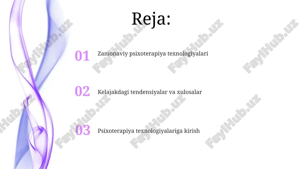 markazlashuvini kamaytiradi. mobil ilovalar ruhiy salomatlik uchun mobil ilovalar kognitiv xatti-harakat terapiyasi (cbt) usullarini o'z ichiga oladi, foydalanuvchilarga salbiy fikrlash namunalarini aniqlashga yordam beradi, bu depressiya darajasini 20% kamaytirishi mumkin. ilovalar shaxsiylashtirilgan mindfulness mashqlarini taqdim etadi, bu esa stressni kamaytirishga va diqqatni jamlash qobiliyatini 30% ga yaxshilashga yordam beradi, bu ayniqsa yoshlar uchun foydali. ruhiy salomatlik ilovalarida 24/7 yordam uchun virtual maslahatchilar mavjud; ular simptomlarni kuzatish, resurslarni taklif qilish va favqulodda vaziyatlarda 100% moslashuvchanlikni ta'minlaydi. psixodinamik terapiya va texnologiya transferansni tahlil qilish psixodinamik terapiyada muhim texnologiya boʻlib, bemorning terapevtga boʻlgan his-tuygʻulari orqali oʻtmishdagi munosabatlar namunalarini 7 xil jihatda koʻrsatadi. psixodinamik terapiya texnologiyalari bemorning ongsiz motivlarini tahlil qilish uchun erta xotiralar va tushlar interpretatsiyasidan foydalanadi, 5 bosqichli jarayon hisoblanadi. zamonaviy psixodinamik terapiya texnologiyalari, masalan, mentalizatsiya asosida davolash, bemorlarga oʻzlarining va boshqalarning xatti-harakatlarini tushunishga yordam beradi, 3 asosiy qadam mavjud. onlayn terapiya platformalari ko'pgina onlayn platformalar 24/7 qo'llab-quvvatlash xizmatini taklif qiladi va …
