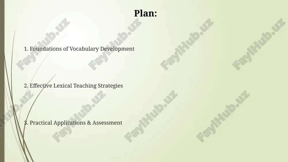 words a learner knows—roughly 5,000 for basic fluency—and depth is understanding multiple meanings and connections like collocations involving each of those 5,000. introduction to vocabulary development effective vocabulary development requires explicit instruction, including techniques such as context clues, morphemic analysis, and intentional strategies for encountering new words multiple times across varied texts to facilitate long-term retention. lexical acquisition encompasses multiple dimensions, moving beyond simple memorization. these dimensions are: pronunciation, spelling, meaning, register, collocations, and word association knowledge, which impacts communicative competence. vocabulary development is a gradual process involving learning approximately 2,000 to 3,000 new words yearly during formal education, starting from basic high-frequency words towards specialized, low-frequency terms. assessing vocabulary knowledge receptive vocabulary size can be gauged using the vocabulary levels test, assessing knowledge across 2000, 3000, 5000 word frequency bands, plus academic and proper nouns, identifying known words. productive vocabulary depth, crucial for writing, can be evaluated using controlled …