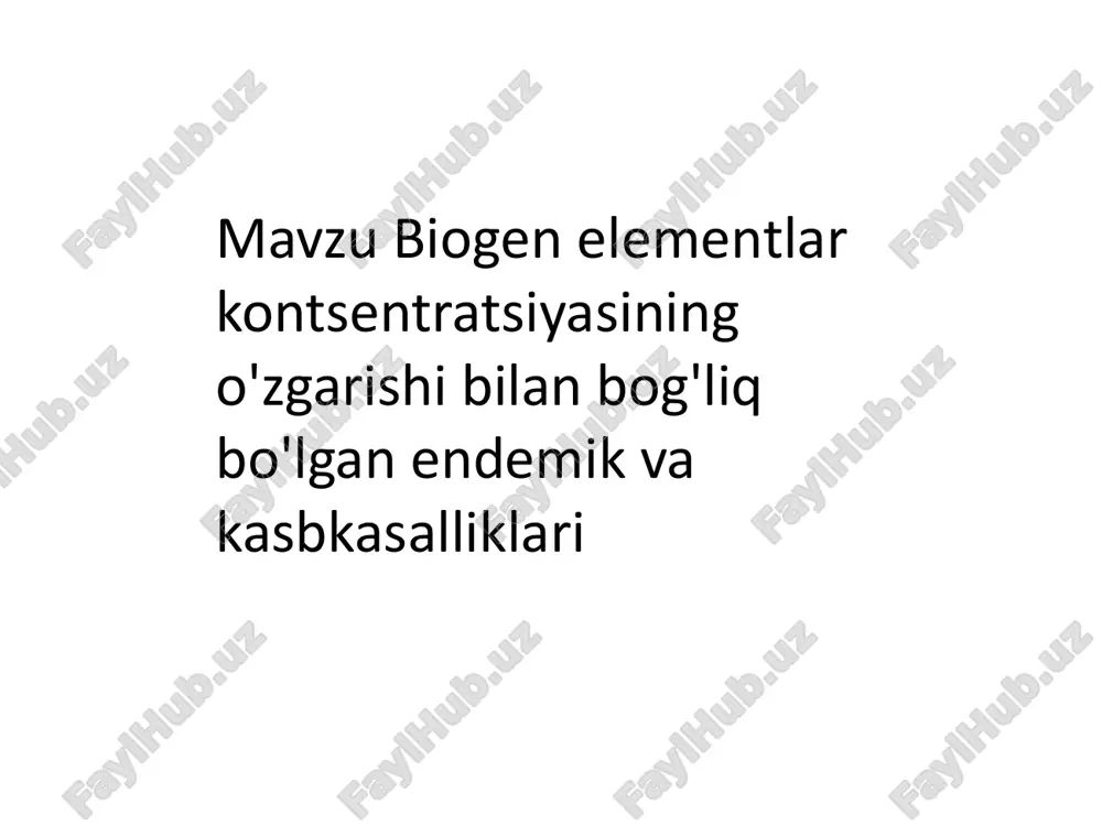 anda (pnevmokonioz, bronxit va boshqalar), shuningdek, jismoniy zoʻriqqanda yoki shikastlanganda (nevrit, bursit) vujudga keladigan turlari farq qilinadi. kasb kasalliklarining kelib chiqishiga organizmning oʻta toliqishi va kasallikka qarshi kurasha olish faoliyatining pasayishi ham sabab boʻladi. oʻzbekistonda kasb kasalliklarining roʻyxati va tegishli tavsiyanomalar oʻzbekiston respublikasi sogʻliqni saqlash vazirligi tomonidan tasdiqlanadi. i. ch. texnologiyasining takomillashtirilishi, i.ch. jarayonlarini kompleks mexanizatsiyalash va avtomatlashtirishning keng joriy etilishi, mehnat va dam olishning meʼyorida tashkil qilinishi, zararli korxonalarda qisqartirilgan ish kuni belgilanishi tufayli kasb kasalliklari kamayib bormoqda. kasb kasalliklarini oldini olish, davolash, mexnat muhofazasini tashkil kilish ishlari bilan oʻzbekiston sanitariya, gigiyena va kasb kasalliklari ilmiy tadqiqot instituti shugʻullanadi. [1] kasb kasalliklarining kelib chiqishiga organizmning oʻta toliqishi va kasallikka qarshi kurasha olish faoliyatining pasayishi ham sabab boʻladi. oʻzbekistonda kasb kasalliklarining roʻyxati va tegishli tavsiyanomalar oʻzbekiston respublikasi sogʻliqni saqlash vazirligi tomonidan tasdiqlanadi. i. ch. texnologiyasining takomillashtirilishi, i.ch. jarayonlarini kompleks mexanizatsiyalash va avtomatlashtirishning keng joriy etilishi, mehnat va dam olishning meʼyorida …