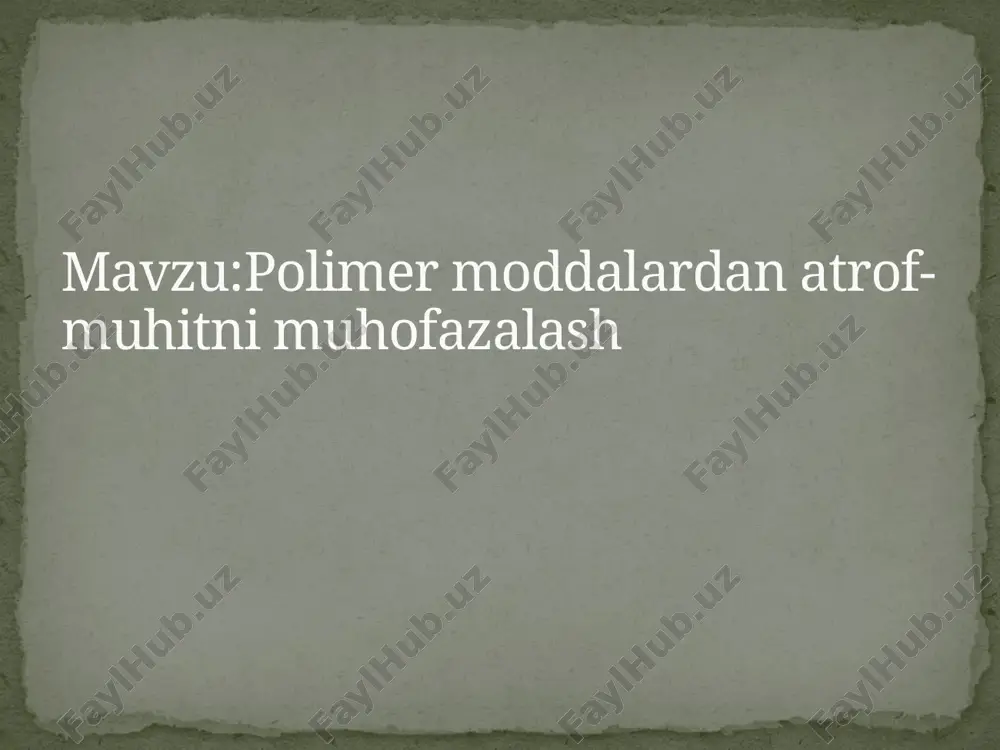igi 10 ta daryo orqali dunyo okeaniga kelib tushadi. bular osiyoda yanszi, hind, xuanxe, amur, mekong, gang, chjujiang va xayxe, afrikada esa niger va nil[11] daryolaridir plastik ifloslanish hayvonlarni zaharlashi, bu esa oʻz navbatida insonning oziq-ovqat taʼminotiga salbiy taʼsir koʻrsatadi[12]. plastik ifloslanish yirik dengiz sutemizuvchilarga juda zarar koʻrsatishi aniqlangan va bu „dengiz biologiyasiga kirish“ kitobida ular uchun „eng katta tahdid“ deb baholangan. dengiz toshbaqalari kabi baʼzi dengiz turlarining oshqozonida katta miqdorda plastmassa borligi isbotlangan. oʻsimliklardagi plastik axlatplastik ifloslanish suv havzalarining (daryolar, koʻllar, dengizlar, okeanlarga chiqindilarni tashlash sabab) tiqilib qolishi, suvda plastmassa zarralari, plastik toʻrlar va hk. bilan ifloslanish kabi koʻplab koʻrinishlarda namoyon boʻlmoqda. har yili ishlab chiqarilayotgan koʻplab miqdordagi plastik mahsulotlardan bir marta foydalaniladi[4]. mikroplastik zarralar plastik qoplar va shisha parchalanishi oqibatida, asosan, yuvish paytida, sintetik kiyim tolalari yuvilib, atrofga tarqalib ketganda yoki kanalizatsiyaga tushganda paydo boʻladi; keyin mikroplastik chiqindilar qishloq xoʻjaligi dalalariga uchib keladi, yuvilib dengizlarga tushadi va hk. …
