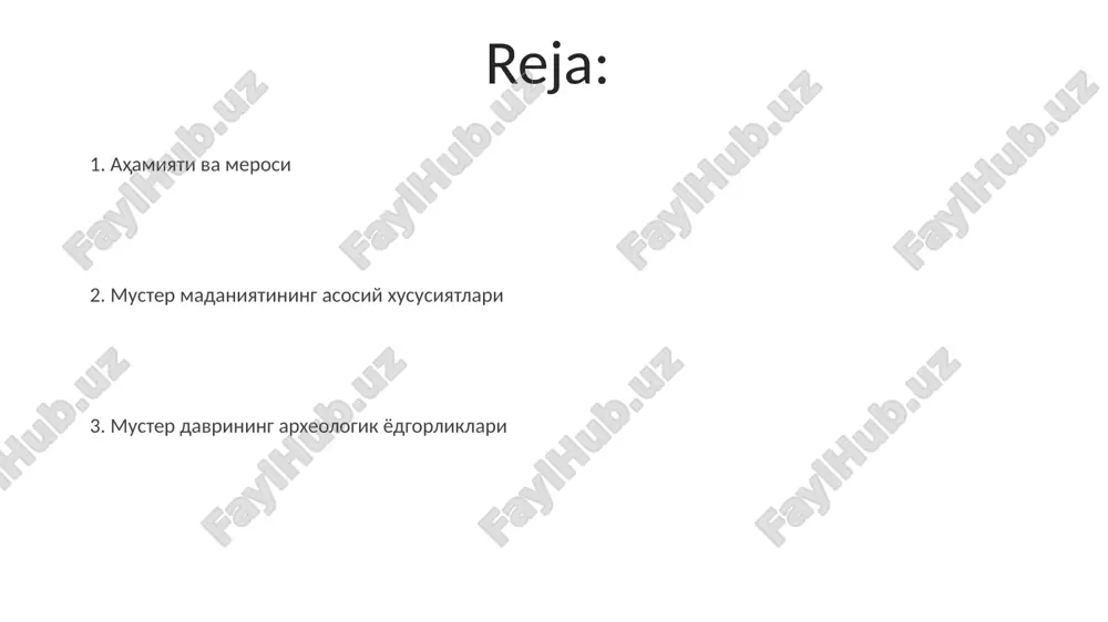 eandertallar jasadlarni fetal holatda joylashtirgan, bu qayta tug'ilish e'tiqodini aks ettirishi mumkin. mousterian davriga oid qizil oxra va margimush pigmentlarining arxeologik topilmalari, 40,000-160,000 yil avval ritual va simvolik ma'nolarga ega bo'lgan. iqlim oʻzgarishining mustye odamlariga taʼsiri mustye davrida muzlik davrlarining takrorlanishi, haroratning 8-10°c gacha pasayishiga olib keldi, bu esa o'simlik va hayvonot dunyosining tarqalishini sezilarli darajada o'zgartirdi. iqlim o'zgarishi mustye odamlarining ov qilish strategiyasini o'zgartirishga majbur qildi: yirik o'txo'r hayvonlarga (masalan, mamontlar) e'tibor kuchaydi, bu esa ijtimoiy hamkorlikni talab qildi. mustye davri sanʼati va bezaklari mustye davriga oid ayrim joylarda hayvon suyaklari yoki tishlariga chizilgan oddiy geometrik naqshlar topilgan, ammo ularning ma'nosi hozircha noma'lum. mustye davri odamlari qobiqlar, tishlar va suyak bo'laklarini bezak sifatida ishlatganlar. ushbu bezaklar shaxsiy identifikatsiya yoki ijtimoiy maqomni ko'rsatishi mumkin. xulosa va kelajakdagi tadqiqotlar yoʻnalishlari mouster davri sanoatidagi 3-chi tipologik oʻzgarishlar va texnologik adaptatsiyalarni yaxshiroq tushunish uchun geoarxeologik va paleoekologik ma’lumotlar bilan integratsiyalash zarur. genetik ma’lumotlar …