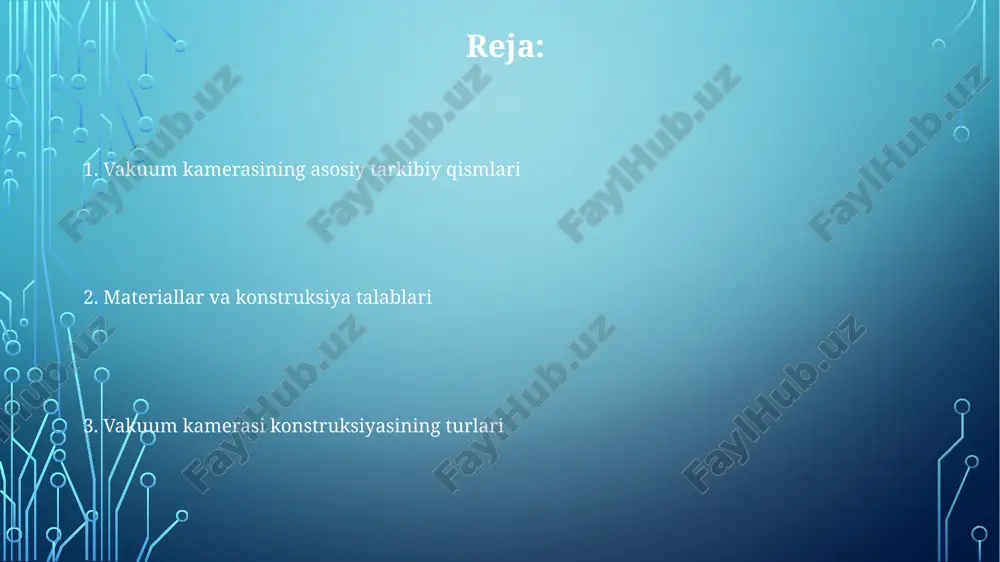 lashtirish imkonini beradi. sovutish va haroratni nazorat qilish haroratni nazorat qilish uchun peltie elementlari ishlatilishi mumkin; ular 0.1°c aniqlikda nazorat qilinishi mumkin bo'lgan issiqlik nasoslari bo'lib, komponentlar ichidagi harorat gradientlarini boshqaradi. radiatsion isitgichlar vakuum kameralarida 400°c dan yuqori haroratlarga yetishish uchun ishlatiladi, bu esa materiallarni gazsizlantirish yoki yuza reaktsiyalarini tezlashtirish imkonini beradi, bunda harorat aniqligi muhimdir. sovutish ko'pincha suyuq azot (ln2) yoki geliy (lhe) kabi kriogen suyuqliklardan foydalanadi, ular vakuum kamerasining devorlarini -196°c gacha sovutib, qoldiq gaz bosimini kamaytiradi. vakuum kamerasi tuzilishi kamera muhrlari vakuum zichligini ta'minlash uchun juda muhimdir; viton o-ringlari -15°c dan 200°c gacha bo'lgan harorat oralig'ida umumiy tanlovdir, lekin metall muhrlar yanada yuqori haroratga bardosh beradi. vakuum kameralari ko'pincha 304 yoki 316 zanglamaydigan po'latdan yasaladi, chunki bu materiallar past gaz chiqarish tezligiga ega va payvandlash oson, bu esa yuqori vakuumga erishish imkonini beradi. vakuum kamerasining geometriyasi nasos tezligiga ta'sir qiladi; tor joylar molekulalarning harakatini cheklashi mumkin, shuning …