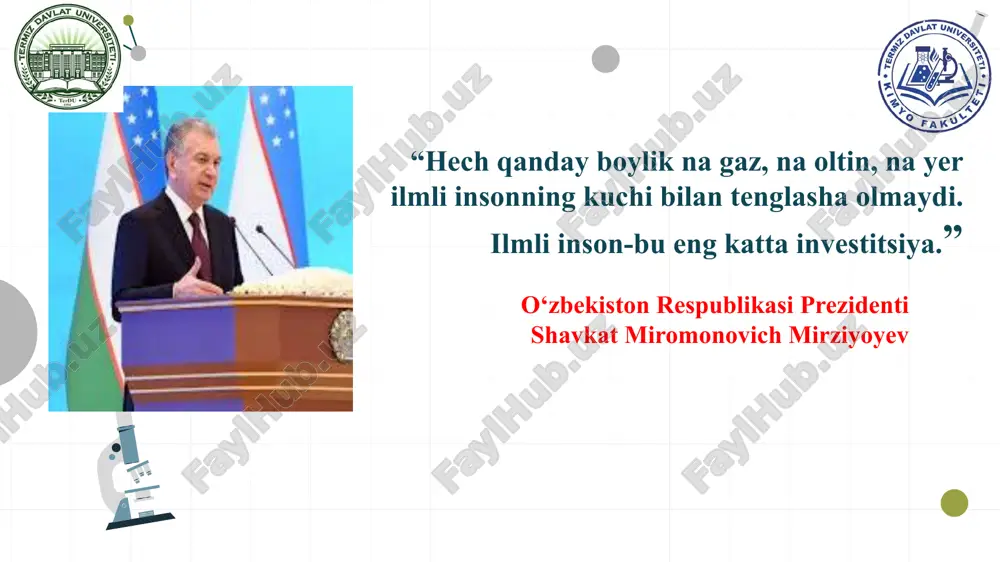 turlari hamda bu jarayonning sanoat va boshqa amaliy sohalardagi ahamiyatini ilmiy jihatdan tahlil qilishdan iborat. shuningdek, elektroliz orqali kimyoviy mahsulotlar, xususan metallarni ajratib olish texnologiyalarini o‘rganish hamda tajriba orqali bu jarayonning samaradorligini amaliy jihatdan asoslash kurs ishining muhim yo‘nalishlaridan biridir. bundan tashqari, ekologik xavfsiz, energiya tejamkor va barqaror texnologiyalarni ishlab chiqishda elektrokimyoviy usullarning o‘rni va istiqbollarini tahlil qilish orqali, elektrolizning zamonaviy ilm-fan va sanoatdagi dolzarb muammolarni hal etishdagi roli yoritilishi ham ushbu ishning amaliy maqsadiga kiradi. elektroliz (elektro… va…liz) – qizdirib suyuqlantirilgan elektrolit yoki uning suvdagi eritmasi orqali oʻzgarmas elektr toki oʻtganida elektrodlarda sodir boʻladigan oksidlanish qaytarilish jarayonlari. elektrolizning mohiyati kimyoviy reaksiyani elektr energiyasi hisobiga amalga oshirishdan iborat. elektr toki berilganda ionlarning elektron qabul qilish yoki elektron berish hodisasi birlamchi jarayonni tashkil qiladi. bu jarayon natijasida koʻpincha elektrolizning dastlabki mahsulotlari hosil boʻladi. elektroliz mahsulotlari sof holda ajralib chiqishi yoki erituvchi bilan oʻzaro kimyoviy reaksiyaga kirishishi mumkin. ikkinchi holda elektrolizning ikkilamchi …