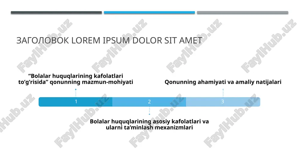 iqtisodiy, ijtimoiy va huquqiy mexanizmlarni ishlab chiqadi. shuningdek, ta’lim, sog‘liqni saqlash, ijtimoiy himoya va madaniyat sohalarida davlat dasturlari orqali bolalar uchun qulay sharoit yaratadi. 5. huquqiy asos sifatidagi o‘rni. mazkur qonun o‘zbekiston respublikasining konstitutsiyasi, shuningdek, bmtning “bola huquqlari to‘g‘risida”gi konvensiyasi qoidalariga asoslanadi. demak, bu hujjat xalqaro huquq normalarini milliy qonunchilikka uyg‘unlashtirishga xizmat qiladi. 2. bolalar huquqlarining asosiy kafolatlari va ularni ta’minlash mexanizmlari o‘zbekiston respublikasi mustaqillikka erishganidan so‘ng, jamiyat taraqqiyoti va insonparvarlik tamoyillariga asoslangan huquqiy davlat barpo etishga alohida e’tibor qaratildi. shu jarayonda bolalar huquqlarini himoya qilish, ularning erkin rivojlanishi va jamiyatda munosib o‘rin egallashini ta’minlash davlat siyosatining muhim yo‘nalishlaridan biriga aylandi. chunki bola huquqlarini ta’minlash – bu kelajak jamiyatning mustahkam poydevorini yaratish demakdir. davlatning vazifalari. davlat bolalar huquqlarini kafolatlashda bir nechta asosiy vazifalarni bajaradi. birinchidan, bolalarning hayoti va sog‘lig‘ini himoya qilish uchun huquqiy, tibbiy va ijtimoiy kafolatlarni belgilab beradi. ikkinchidan, ta’lim olish, tarbiya ko‘rish va iqtidorini ro‘yobga chiqarish huquqlarini amalga …