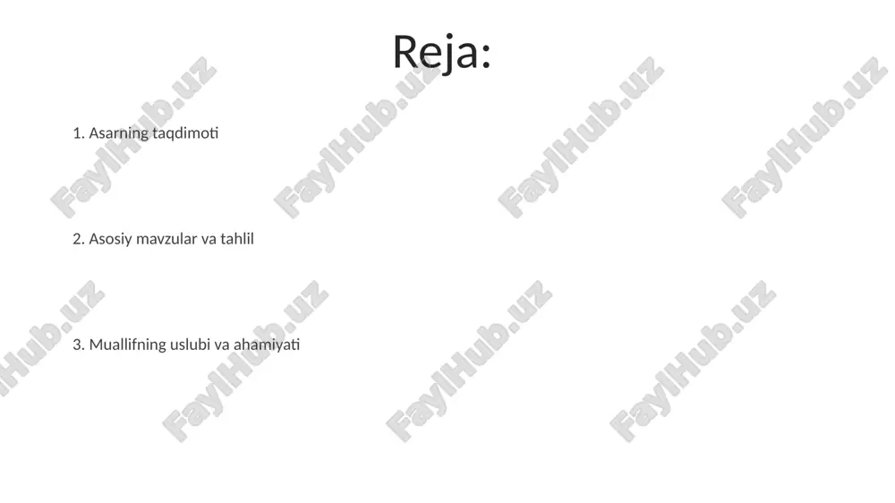 lari orqali tasvirlangan. asarning tuzilishi kitob tuzilishi 7 ta asosiy personajni oʻz ichiga oladi: bosh qahramon, uning ota-onasi, 2 ta yaqin doʻsti va uning farzandlari; har birining roli hikoyaning rivojlanishida muhim ahamiyatga ega. “asarning tuzilishi” kitobning 3 qismga boʻlinishini oʻz ichiga oladi: bolalik xotiralari, oʻsmirlik davri qiyinchiliklari va onalik baxtiga erishish, har biri turli mavzularni qamrab olgan. kirish muallif "kirish" qismida kitobning maqsadi, qiziga boʻlgan muhabbati va uning hayot yoʻlini kuzatish orqali olingan saboqlarni bayon etadi, bu 30 dan ortiq soʻzlardan iborat. "kirish" boʻlimida muallif asarning asosiy gʻoyasi, yaʼni qizining ichki dunyosiga nazar tashlash va uni tushunish istagini bildiradi, bu esa 20 dan ortiq satrlarda ifodalangan. muallif haqida lola xonim xalqaro miqyosdagi 5 ta konferensiyada ma'ruzalar bilan qatnashgan. uning tadqiqotlari bolalarning erta rivojlanishi masalalariga qaratilgan. u o‘zining ilmiy faoliyatida 30 dan ziyod maqolalar chop etgan va 2 ta o‘quv qo‘llanmasi nashr etgan. bular maktabgacha ta'lim metodikasiga bag'ishlangan. xulosa kitobning asosiy …