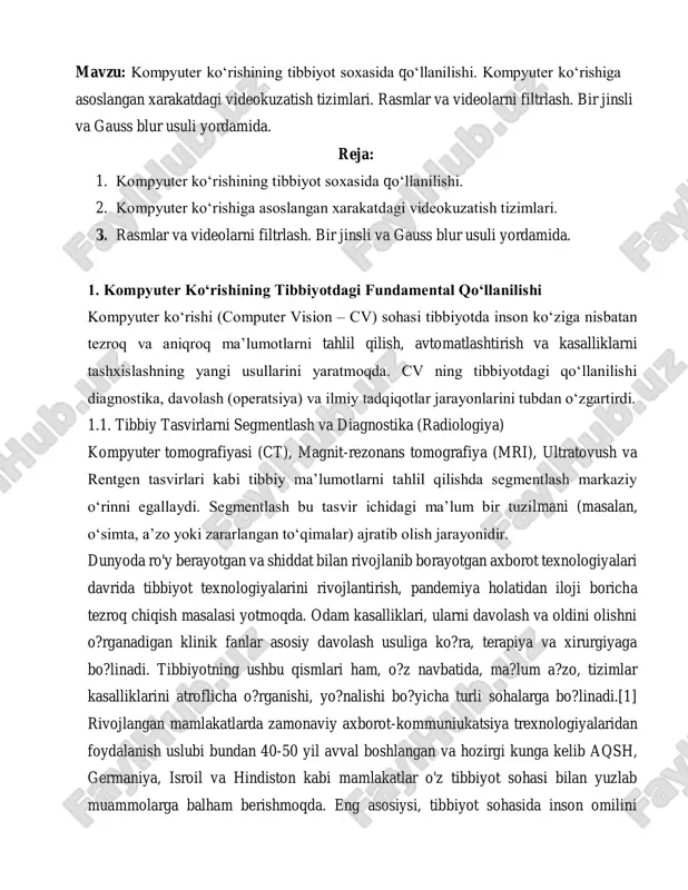 arga bo?linadi.[1] rivojlangan mamlakatlarda zamonaviy axborot-kommuniukatsiya trexnologiyalaridan foydalanish uslubi bundan 40-50 yil avval boshlangan va hozirgi kunga kelib aqsh, germaniya, isroil va hindiston kabi mamlakatlar o'z tibbiyot sohasi bilan yuzlab muammolarga balham berishmoqda. eng asosiysi, tibbiyot sohasida inson omilini kamaytirgan holda yuzlab mini-opperatsiyalarni amalga oshirish ishlarini optimallashtirish ishlari olib borilmoqda. yangi tibbiyot apparatlarining modellari esa insonlarni tobora kompyuter texnologiyalari bilan ishlash jarayonining qay darajada zarurligini namoyon etadi. axborot texnologiyalari (it) dunyosi zamonaviy sog'liqni saqlash tizimlarining tibbiy ma'lumotlarni olish, saqlash, kirish va yetkazish usullarini o'zgartirdi. ushbu 2 ishlanmalar bemorlar va tibbiy xizmat ko'rsatuvchi provayderlar uchun katta foyda keltiradi, ammo ular bemorning shaxsiy hayoti va maxfiyligini himoya qilishda axloqiy va huquqiy muammolarni keltirib chiqaradi. shifokor-bemor munosabatlarining an'anaviy va gumanistik kontseptsiyasi ham tahdid ostida, chunki it shaxsiy maslahatlarga bo'lgan ehtiyojni chetlab o'tish uchun ishlatiladi. tibbiyotda it- dan foydalanishni davom ettirish va uning potentsial xavflarini minimallashtirishning samarali usullaridan biri bu huquqiy islohotlar va bemorlarning …