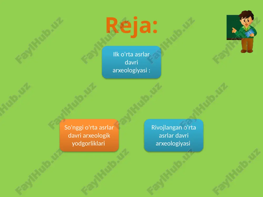 . arxeologik materiallarning guvohlik berishicha ipak qurtini boqish qadimgi baqtriyada bronza davridan ma’lum bo’lgan. antik davri va ilk o’rta asrlarga kelib, ipakchilik bilan shug’ullanish so’g’diyona va farg’ona vodiysiga ham keng yoyildi. ipakchilikning jahonga mashhur markazlari paydo bo’ldi. masalan, vi-vii asrlarda shakllangan buxoroning «zandanachi» ipak mahsulotlariga bo’lgan talab hatto ipakchilikning ilk vatani xitoyda ham katta edi. zandanachi ipak mahsulotlarining namunalari hatto afrosiyob devoriy su’ratlarida yaxshi saqlangan. varaxsha shahar xarobasida o’tkazilgan arxeologik qazishlar tufayli eftalitlar davrida shaharni tubdan qayta qurilish ishlari olib borilganligi aniqlandi. varaxsha buxoro hukmdorlari (buxorxudotlar) ning qarorgohi bo’lib, bu yerdan saroy qoldiqlari bilan bir qatorda devorga ishlangan rasmlar ham topildi. mazkur yodgorlik 1938-1953 yillarda tekshirildi. varaxsha devorlariga loy suvoqdan so’ng yelimli rang bilan suratlar solingan. ularda podsho saroyi hayoti tasvirlangan. shuningdek varaxshadan ganchdan ishlangan haykallar ham topilgan. toshkent vohasidan ilk o’rta asrlarga mansub mingo’rik, yunusobod oqtepasi yodgorliklari topilgan. v-vіі asrlarda toshkent vohasida shahar markazi sifatida mingo’rik muhim ahamiyat kasb …
