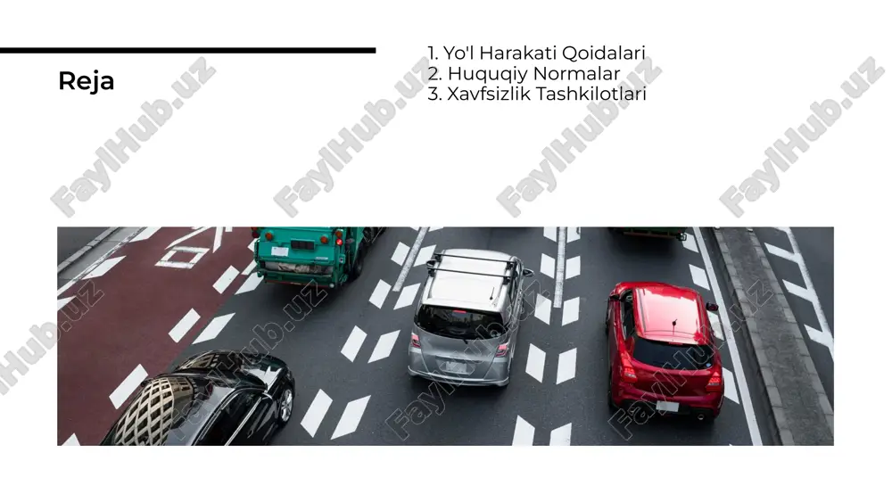 yo'l harakati xavfsizligi sohasidagi asosiy huquqiy normalar - Page 2