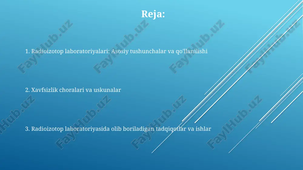 arining nuqsonlarini aniqlash va material qalinligini o'lchash kabi nazorat usullarida qo'llaniladi. e'tiboringiz uchun rahmat