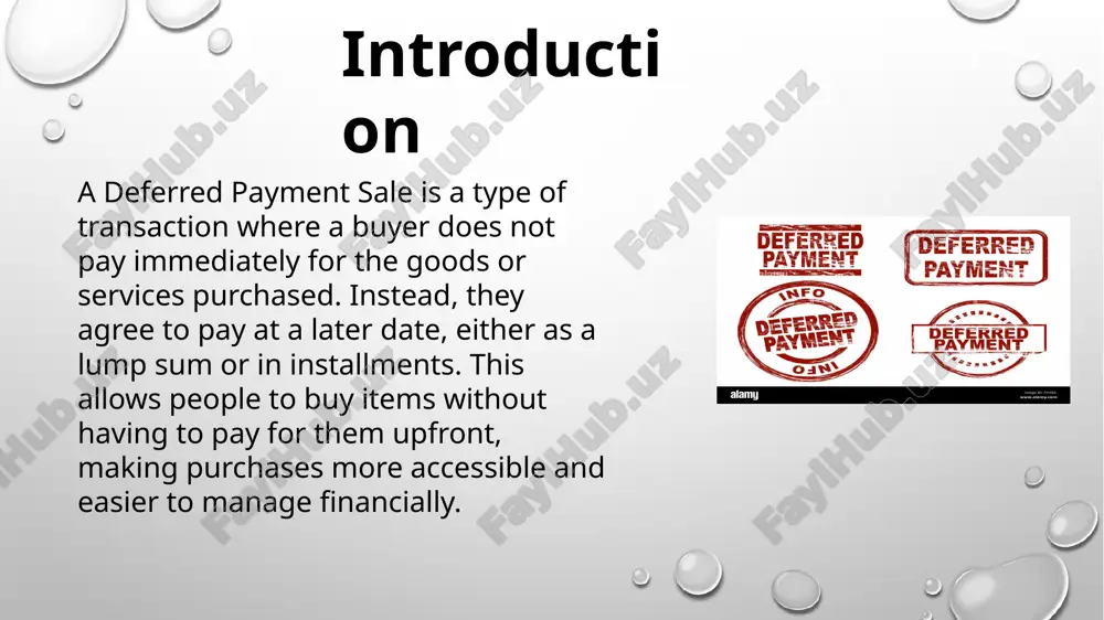 ces must be clearly defined at the time of sale, and there should be no ambiguity. both the buyer and the seller agree on the price upfront, which may include a profit margin for the seller. this ensures fairness and prevents exploitation. deferred payment terms: the buyer and seller agree on a future payment date, and the amount can be paid either in installments or as a lump sum at a later time. the terms must be outlined clearly in the contract, specifying how long the buyer has to pay and any consequences for late payment. transparency and avoidance of gharar (uncertainty): the contract must be free from gharar (excessive uncertainty). this means that the terms must be clear and certain, and there should be no ambiguity about the amount to be paid, the method of payment, or the timeline. both parties should fully understand their rights and obligations, ensuring …