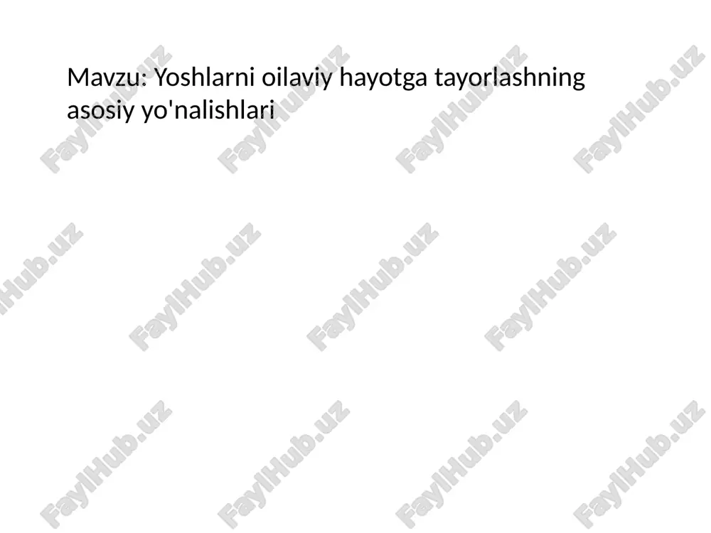 likni talab qiluvchi jarayon. - har tomonlama tayyorgarlik — mustahkam oilaning kafolati. - bu borada davlat, ta’lim, jamiyat va oila hamkorligi zarur. /docprops/thumbnail.jpeg