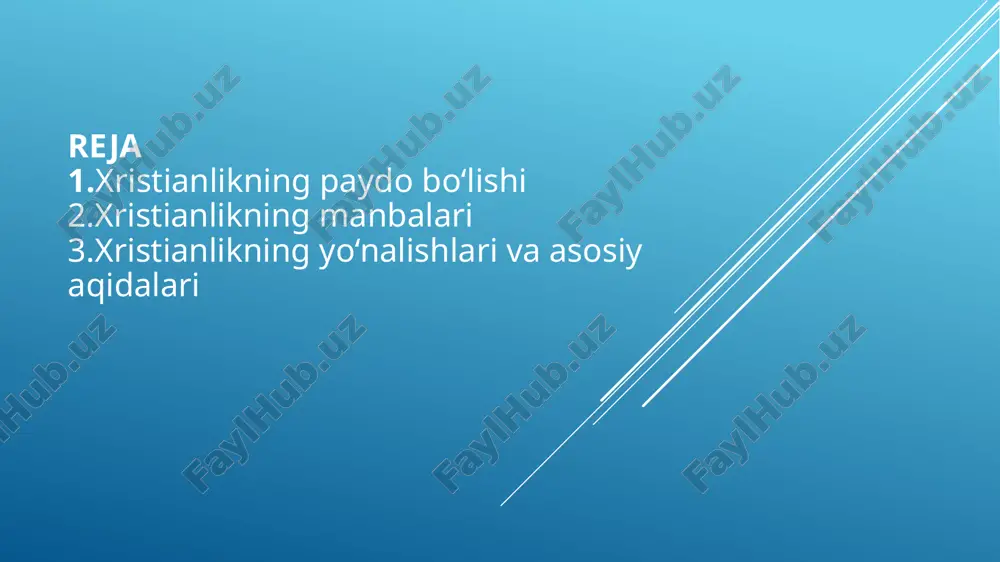 ya— xudoning kalomi, barcha insonlarga yoʻllangan, dunyo va odamzodning paydo boʻlishi va oxirat sirini ochib beruvchi muqaddas kitobidir. uning asosiy mavzusi – yagona haqning fazilatlari va insoniyat bilan munosabati haqidadir. bibliya miloddan avvalgi viii asr va milodiy ii asrlar oraligʻida oromiy hamda yunon tillarida yozilgan. bibliya matnlari tadqiq etilganda shu narsa tasdiqlandiki, ular qariyb ming yil davomida xilma-xil joylarda yaratilgan. jami 70 kitob (boʻlim)ni oʻz ichiga olgan bibliya xiii asrda kardinal stefan lengton tomonidan hozirgi koʻrinishga keltirilgan, kitoblarni sheʼrlarga boʻlish va raqamlashtirishni parijlik matbaachi rober stefan (xvi asr) amalga oshirgan. bibliya jahon boʻyicha keng tarqalgan, asrlar mobaynida koʻpgina xalqlarning axloqi, maʼnaviyati, madaniyati, adabiyoti, musiqa va rang-tasvir sanʼatiga barakali taʼsir koʻrsatgan. u xix asrgacha 400 dan ziyod, xx asr mobaynida esa yana 1400 (jami 1978) tilga toʻliq yoki qisman oʻgirilgan. oʻzbek tilida ayrim qismlari 1891, 1913-yillarda leypsig shahrida arab imlosida, 1981, 1983, 1986, 1990-yillarda bibliyani tarjima qilish instituti (stokgolm) tomonidan kirill …