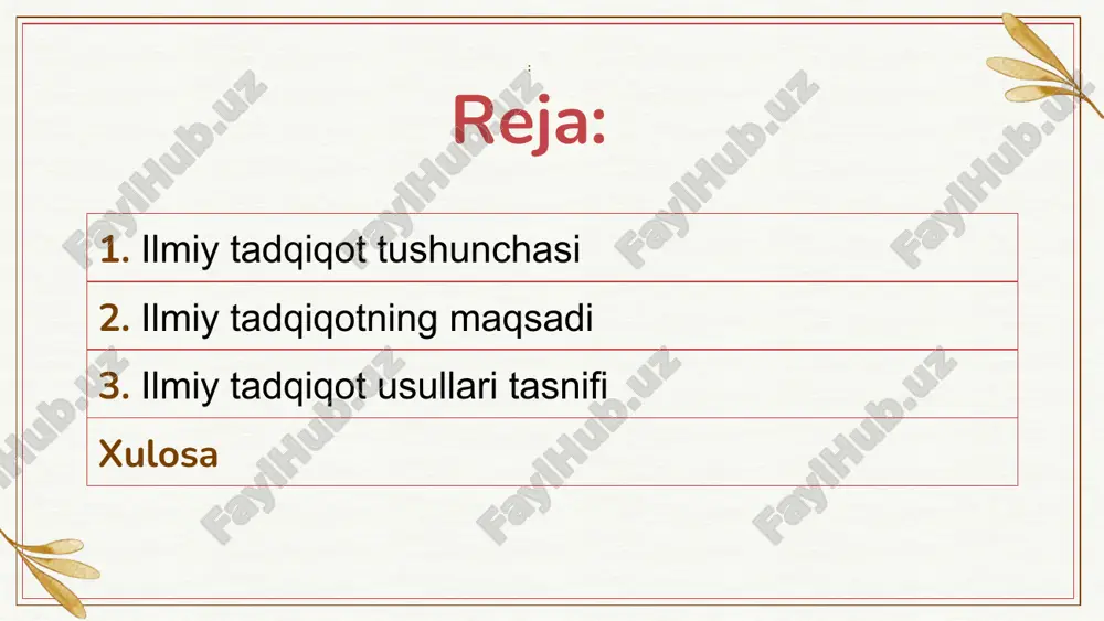 u yoki bu fakt, ma’lumotlarga hamma vaqt ham “oxirgi haqiqat” deb qaramasligi, mavjud manbalarni ilmiy nuqtayi nazardan taqqoslashi, qiyosiy, mantiqiy jihatdan tahlil qilishi kerak. bu jarayonda tadqiqotchi o‘ziga qadar mazkur mavzuga yaqin ilmiy ishlar bilan shug‘ullangan, xususan, bu borada maqola, ilmiy asarlar chop etgan, ilmiy ish himoya qilgan mualliflar ishiga tanqidiy murojaat qilishi, talqin etilgan fakt va hodisalarni, dalillarni o‘zi izlab topgan manbalar bilan taqqoslashi zarur. tanqidiy usul ilmiy tadqiqotda dalillar, ma’lumotlar, voqea-hodislarni o‘rganish, talqin qilish jarayonida tanqidiy usuldan ham keng foydalaniladi. ilmiy tadqiqot mavzusini yoritishda foydalanadigan manba va adabiyotlar, unda talqin etilgan faktlar va ma’lumotlar, jarayonlar, keltirilgan raqamlar, atamalar, dalillarga ham sinchkovlik bilan va ma’lum darajada tanqidiy usulda yondashish ilmiy ish qiymatini yanada oshiradi. tahlil usuli “iqtisodiy tadqiqotlarda keng qo‘llanadigan tahlil usulining mohiyati tadqiqot obyektini fikran yoki jisman tarkibiy qismlarga ajratishdan iboratdir. mazkur holda obyektning ayrim unsurlari (elementlari) mohiyati, ularning bog‘liqligi va o‘zaro ta’siri o‘rganiladi. sintez usuli tadqiqot obyektini …
