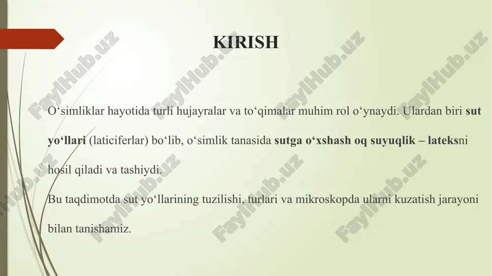 o‘simliklarda sut yo‘llarini mikroskopda kuzatish - Page 2