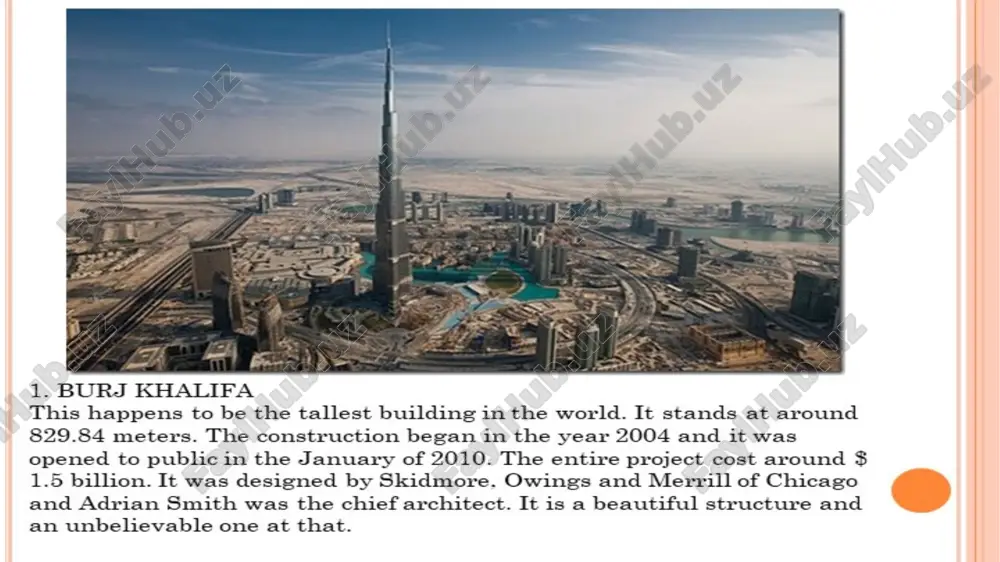 famous construction in the world mustaqil ish - Page 2
