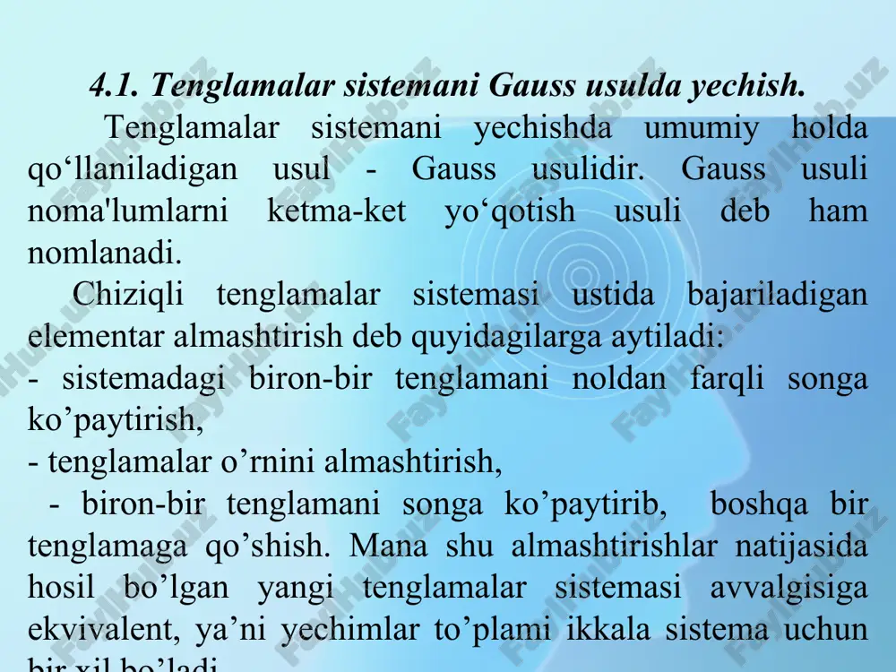 itsasini yozib: 1 11 a hisoblashlar uchun qulaydir. shuning uchun birinchi va to’rtinchi satrlarning or’nini almashtiramiz                   4 1 17 20 2411 2123 1215 3112                     20 1 17 4 3112 2123 1215 2411 + + +                    28 13 37 4 7930 41110 91840 2411                     28 37 13 4 7930 91840 41110 2411                       …