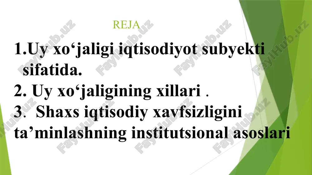 sh, deb belgilash lozim. bu, o‘z navbatida, insonning bilimlari, amaliy ko‘nikmalari va mehnatga tirishqoqligining yig‘indisi sifatida tushuniladi. inson (mehnat) resurslarini rivojlantirish (human resources) – ish bilan bandlik va ishsizlik, daromad bilan ta’minlanish, ta’lim va o‘qitish hamda sog‘liqni saqlash bilan bog‘liq bo‘lgan dasturlar va yondashuvlardir. ushbu sohalarning hammasi birgalikda «ijtimoiy sektor» deb ataladi. inson salohiyati (human capital) – insonda mujassamlashgan ko‘nikma va belgilar bo‘lib, u qisman insonning ta’lim va ma’lumot olish natijasi hisoblanadi. uy xo‘jaligining asosida yotuvchi hokimlik munosabatlari haqidagi tezis aniqliklar kiritilishini talab qiladi. bir tomondan, uy xo‘jaligining faoliyat ko‘rsatishi quyidagilarni nazarda tutadi: - bolalar harakatlarini nazorat qilish huquqining ota-onalarga topshirilishi, buning o‘rniga bola uchun u haqida qayg‘urish va uni manfaatlarining ta’minlanishi kafolatlanadi; - oilaviy byudjetning shakllanishi va sarflanishi ustidan nazorat qilish, huquqining uy xo‘jaligining odatda “oila boshlig‘i” deb nomlanuvchi bir a’zosiga topshirilishi, u barcha oila a’zolarining manfaatlarini ko‘zlab harakat qiladi va ularga o‘zlari alohida erisha olishi mumkin bo‘lgandan ortiq …