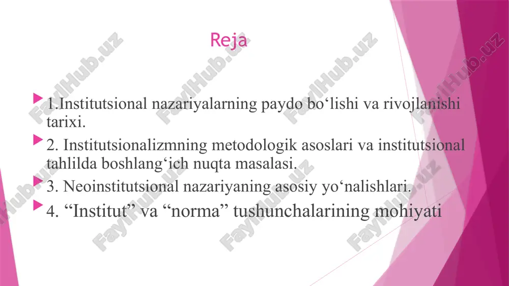 jinal yondashuv bilan kengayishi neoklassik nazariya sifatida a.marshallning “iqtisodiyot prinsiplari” asarida o‘z ifodasini topdi. keyinchalik, a. marshallning qarashlari j.b. klark izlanishlarida takomillashdi. neoklassik nazariyaning asosiy tamoyillari ikki qismdan iborat. asosiy tamoyillarning birinchi qismini klassikaning “eski” tamoyillari, ikkinchi qismni esa neoklassikaning “yangi” tamoyillari tashkil etadi. “eski” tamoyillar “qat’iy negiz” bo‘lsa, “yangi” tamoyillar neoklassikaning «himoya qobig‘i»ni tashkil etadi. “eski” tamoyillarga quyidagilar kiradi:  bozorda hamma vaqt muvozanat mavjud, u yagona pareto (valraserrou-dobre) optimumi talablariga mos keladi;  bozorda individlar tomonidan oqilona tanlov amalga oshiriladi;  individlarga tashqi omillar ta’sir ko‘rsatmaydi, ularning biror holatni afzal bilishi barqaror va ekzogen xususiyatga ega;  xarajatlarning yagona turi – ishlab chiqarish xarajatlari hisobga olinadi. ayni chog‘da ayirboshlash xarajatlari e’tiborga olinmaydi. “yangi” tamoyillarga ko‘ra:  bozorda ayirboshlashni amalga oshirish uchun resurslarning xususiy mulkni tashkil etishi asosiy zamin hisoblanadi;  individlarda bitim to‘g‘risidagi barcha axborot mavjud;  ayirboshlash chegaralari kamayib boruvchi foydalilik tamoyili asosida hamda resurslarning dastlabki taqsimlanishidan …