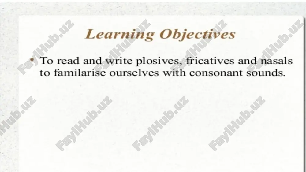 master consonant sounds - Page 2