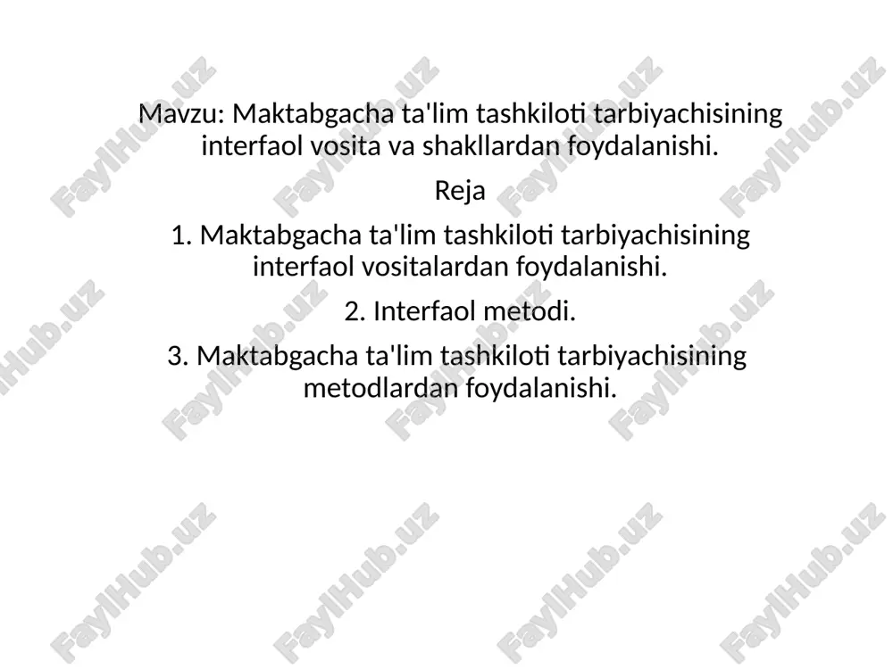 maktabgacha ta'lim tashkiloti tarbiyachisining interfaol vositadan foydalanishi - Page 2