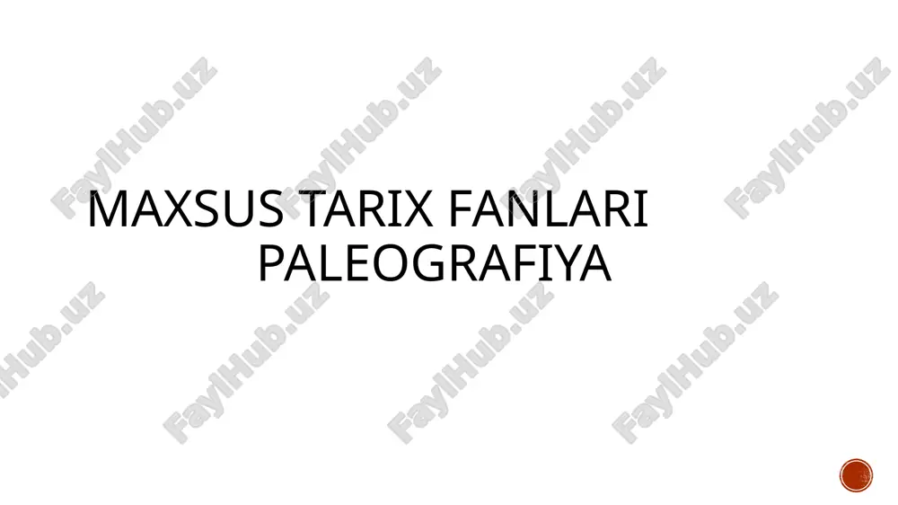 paleografiya fanlari - Page 2