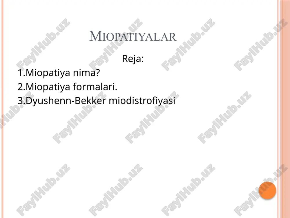 – erba formasi yoshlar miopatiyasi – erba kasalligi yoki erba-rota miodistrofiyasi. autosom ressesiv tipda irsiylanadi; bolalik va yoshlik davrlarida boshlanib, yelka va tos sohasi mushaklarini atrofiyasi bilan rivojlanadi. dastlab oyoqlarni proksimal qismidan atrofiya boshlanib, keyin tos qismiga, qoringa va undan qo’lga tomon atrofiyalanib boradi (ko’tariluvchi tip). keyinchalik “tushuvchi tipi” rivojlanadi. mushak tonusi va kuchi pasayib, atrofiya avjiga chiqadi kasallik 10-20 yoshlar orasida rivojlanib boradi. erkak va ayollar orasida baravar tarqalgan. psevdogipertrofiya kam uchraydi. bemorlar o’rnidan turayotgan mahalid biror narsaga tayanib, huddi zinadan ko’tarilayotgan odam kabi pog’onama pog’ona o’z tanasini ko’tarib keyin o’rnidan turadi. orqa va qorin mushaklarini atrofiyasi hisobiga umurtqa pog’onasini oldinga siljishi –giperlordoz kuatiladi. bemorda giperlordoz holat yurish o’zgarishi kuzatilib bemorlarda “o’rdaksimon yurish” kuzatiladi. qanotsimon kuraklar bemorlar uchun harakterlidir. og’iz atrofidagi mushaklar zararlanadi – kasallar hushtak chala olmaydilar, lablarini trubuchkasimon torta olmaydilar, kula olmaydilar. bemorlar yelkasidan ko’tariladigan bo’lsa yelkalarini ko’tara oladi, lekin boshini tuta olmaydilar (erkin yelkalar simptomi) kasallik …