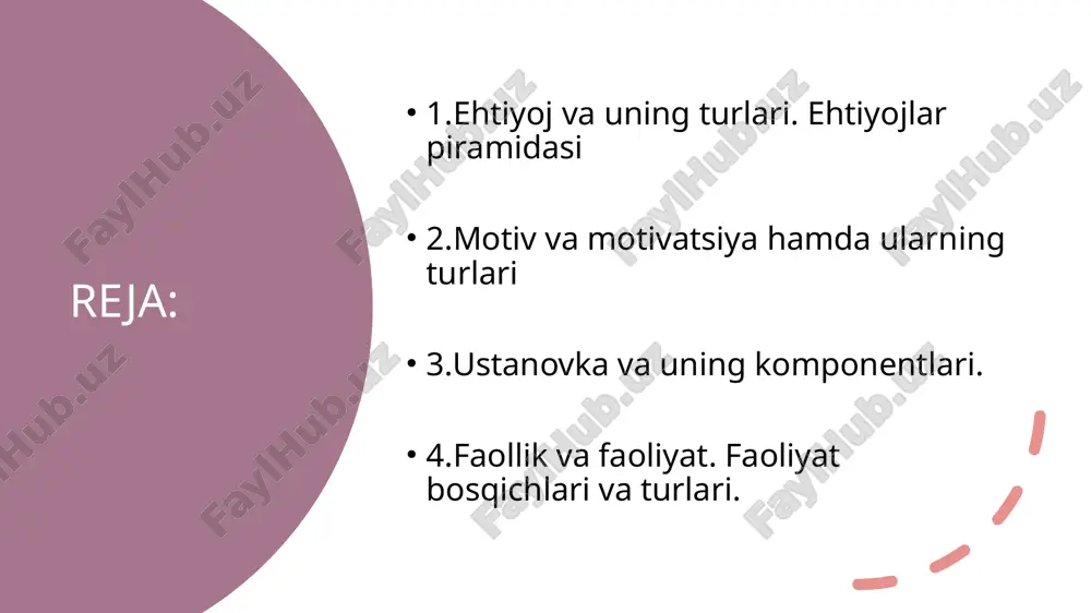 i jihati farqlanadi: ichki sabablar, ya’ni xatti-harakat egasining subyektiv psixologik xususiyatlari nazarda tutilsa (motivlar, ehtiyojlar, maqsadlar, mo‘ljallar, istaklar, qiziqishlar va hokazolar); tashqi sabablarda faoliyatning tashqi shart-sharoitlari va holatlari, ya’ni, bular ayni konkret holatlarning kelib chiqishiga sabab bo‘ladigan tashqi stimullar tushuniladi. motiv konkretroq tushuncha bo‘lib, u shaxsdagi u yoki bu xulq-atvorga nisbatan turgan moyillik, hozirlikni tushuntirib beruvchi sababni nazarda tutadi. mashhur nemis olimi kurt levin motivlar har bir odam o‘ziga xos tarzda u yoki bu vaziyatni idrok qilish va baholashga moyil bo‘lib, o‘sha bir konkret vaziyat xususidagi turli shaxslarning baholari ham turlicha bo‘ladi, deb ta’kidlaydi. bundan tashqari, bir shaxsning o‘zi ham o‘zidagi holat, kayfiyatga bog‘liq holda bir xil vaziyatni turlicha idrok qilishi mumkin ekan. motivatsiya hamda ularning turlari faoliyat motivatsiyalarini o‘rganishda motivlar xarakterini bilish va ularni o‘zgartirish muammosi katta ahamiyatga ega. amerikalik olimlar d.makklelland, d.atkinson va nemis olimi x.xekxauzenlarning fikricha, odamda turli ishlarni bajarishini ta’minlovchi asosan ikki turdagi motivatsiya bor: muvaffaqiyatga …