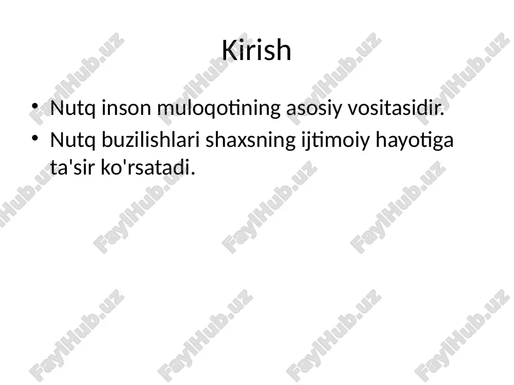 nutq kasalliklari va ularni davolash - Page 2