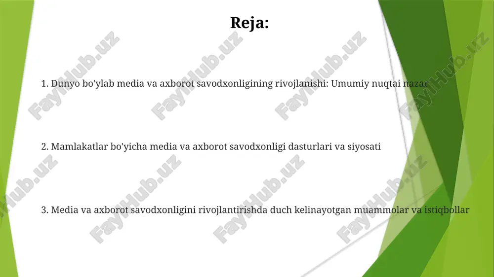 qamli texnologiyalar rivoji bilan, o‘zbekistonda fakt-cheking tashkilotlari va mustaqil jurnalistika platformalarining roli ortadi, shu bilan soxta yangiliklarga qarshi kurash kuchayadi. e'tiboringiz uchun rahmat