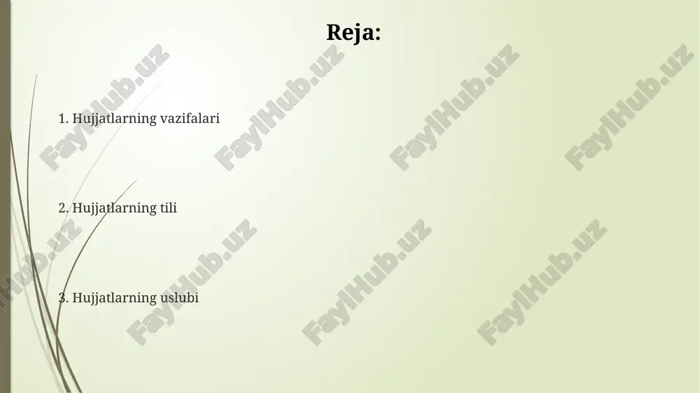 hujjatlarning vazifalari - Page 2