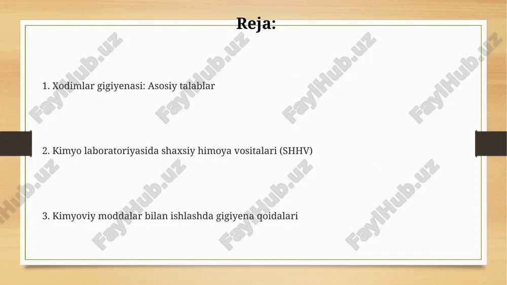 xodimlar gigiyenasi: asosiy talablar - Page 2