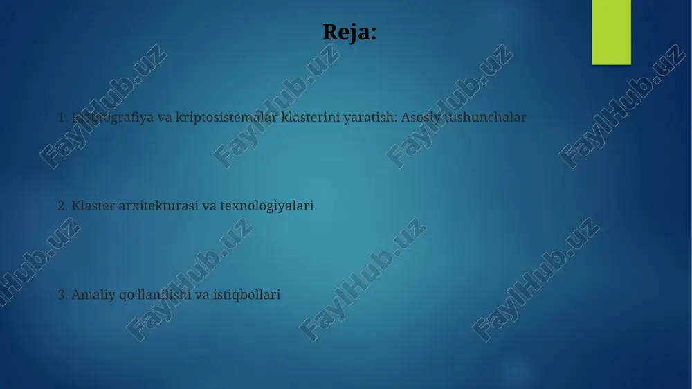 chida mavjud bo'lgan ko'pgina zamonaviy algoritmlarni buzishi mumkin. kriptovalyuta ekotizimlaridagi xavfsizlikni baholashda defi xavflarini, masalan, 51% hujumlar va qayta kirish ekspluatatsiyasini tushunish kerak, chunki ular 2023-yilda milliardlab dollar yo'qotishga olib keldi. e'tiboringiz uchun rahmat image2.png image3.png image4.png image5.png
