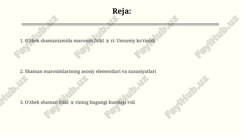 o'zbek shamanizmida marosim folklọri - Page 2