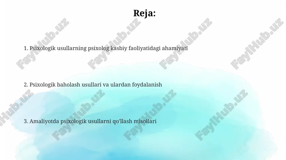 psixologik usullar - Page 2