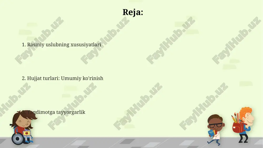 rasmiy uslubning xususiyatlari - Page 2