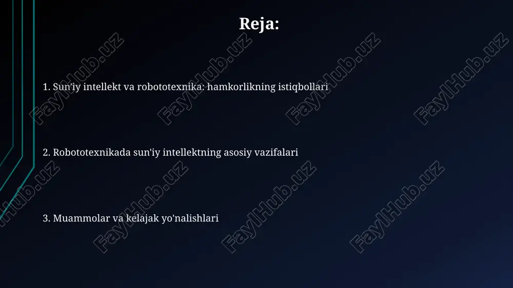 sun'iy intellektning robototexnikada tutgan ro'li - Page 2